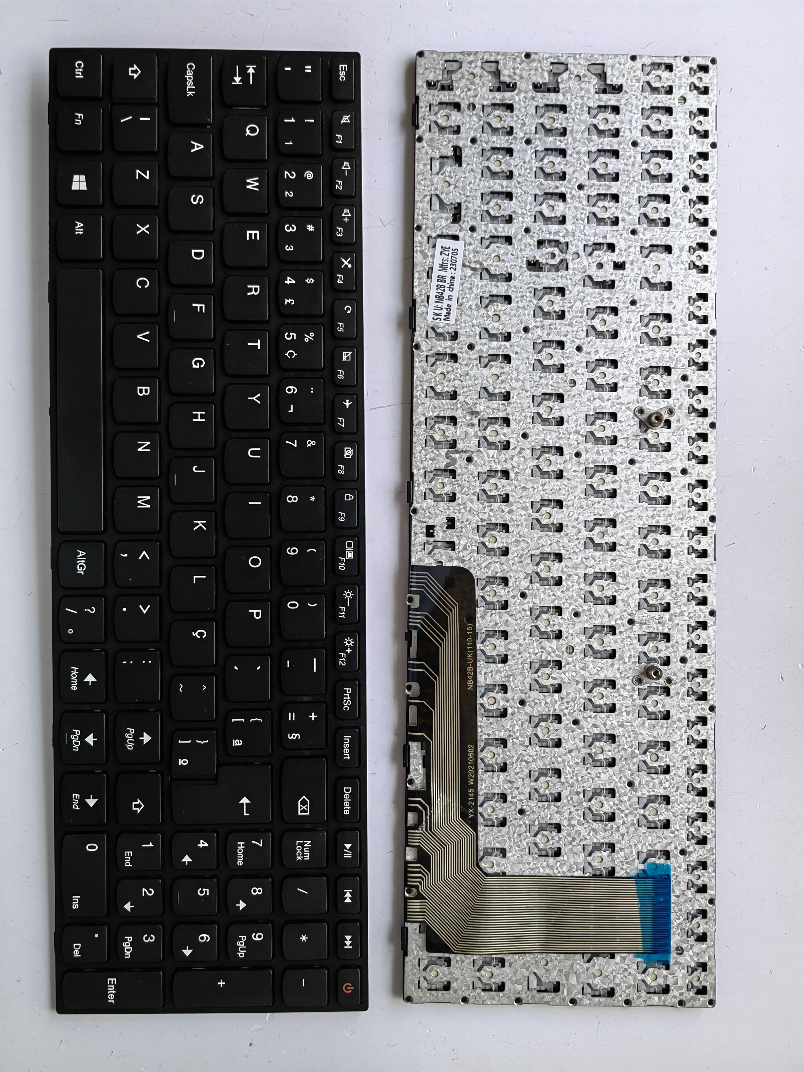 Picture of New Replacement Laptop Keyboard For LENOVO 110-15/110-15ISK with switch BLACK FRAME BLACK (OEM) BR Layout